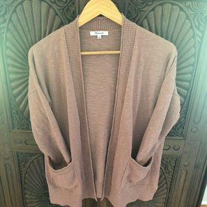 Shawl cardigan sweater ! Madewell 100% Cotton Cardigan